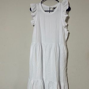Universal thread White Ruffle Dress